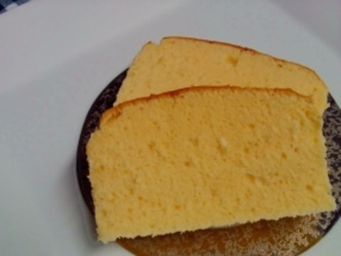 簡単ふわふわパウンド型チーズスフレケーキ